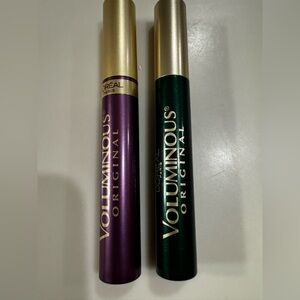 L'Oreal Voluminous Mascara Duo in Dee Violet and Deep Green
